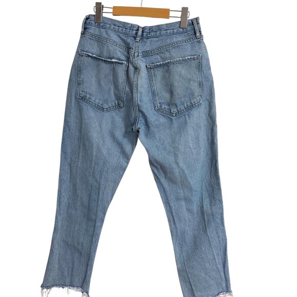 AGOLDE Riley High Rise Straight Crop Jeans Size 29 - Picture 4 of 8